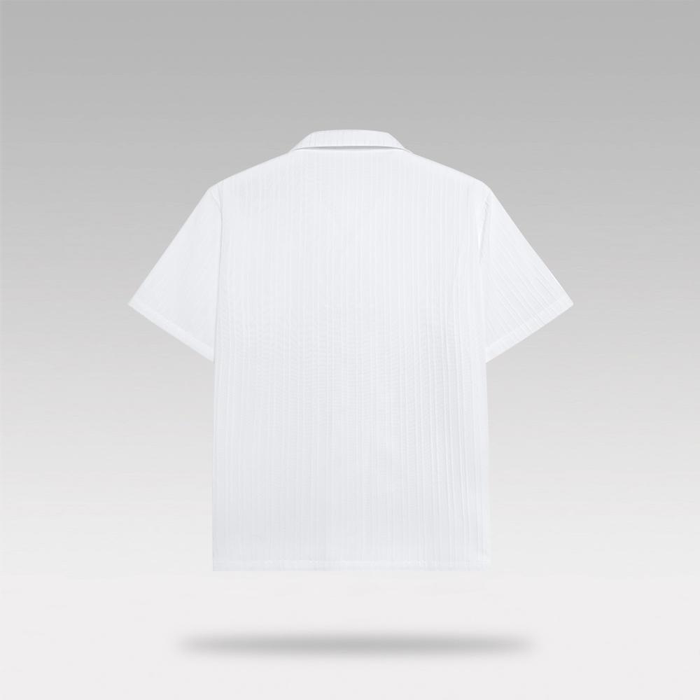 VPG เสื้อเชิ้ตผู้ชายแขนสั้น ผ้าเท็กซ์เจอร์ กระดุมหน้า ระบายอากาศ น้ำหนักเบา ทรงเรกูลาร์ ลำลอง S-3XL — صورة 6