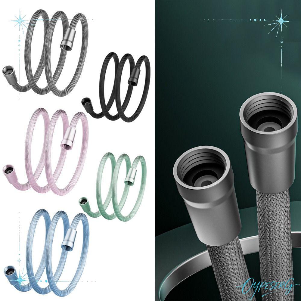 OYPESERG สายฝักบัวมือถือ, GI/2 Anti Winding Shower Tube, ทนทาน 1.5/2 เมตรยืดหยุ่น Universal Interfac