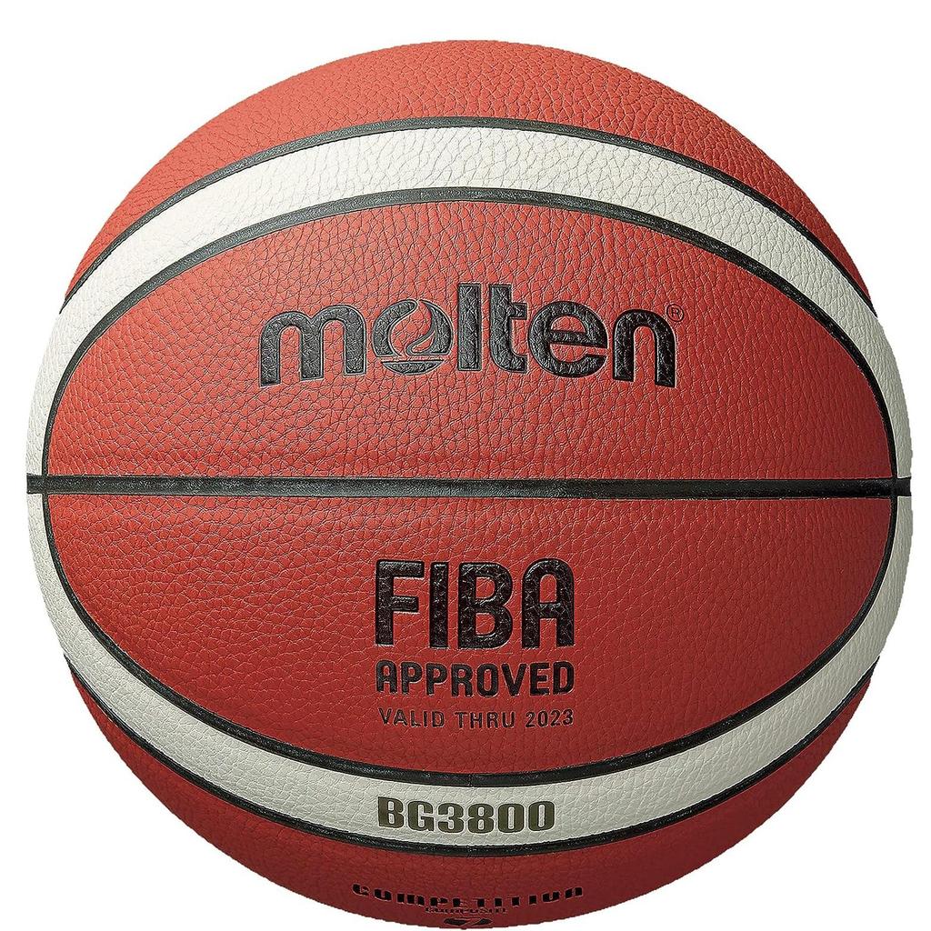 Molten BG3800 Series Basketball Indoor/Outdoor Size 7 Design BG3800 FIBA Basketball
