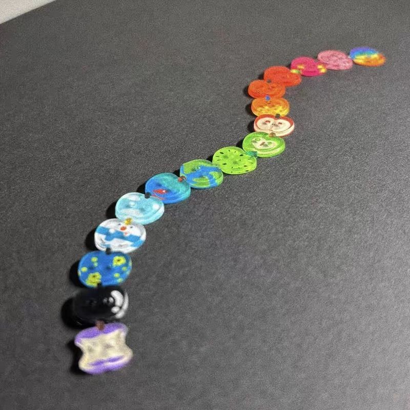 进口装 进口 种植 Cabbaard diy 配件扣 进口 进口 力苹果扣Button การ์ตูน อะคริลิค ฤดูใบไม้ผลิ/ฤดูร้อน DIY Craft26.8.26
