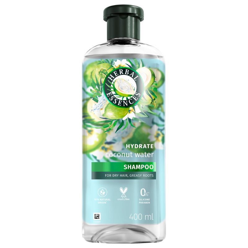 เฮอร์บัลเอสเซนส์แชมพูโคโค่นัทวอเตอร์ 400มล. Herbal Essences Shampoo Coconut Water 400ml. [4987176208637 ]