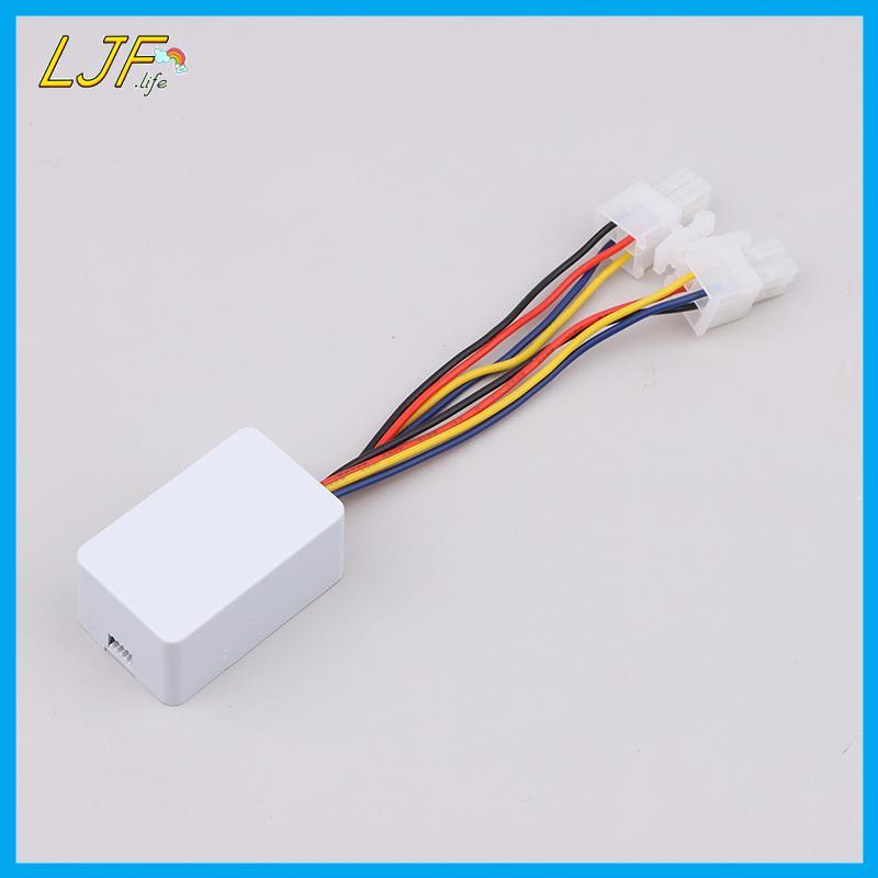 LJF 2 In 1 Square 4Pin พัดลมจําลองจําลองจําลองสําหรับ S19 S19apro S19kpro Z15pro S21 T21 KS5 KS5pro 