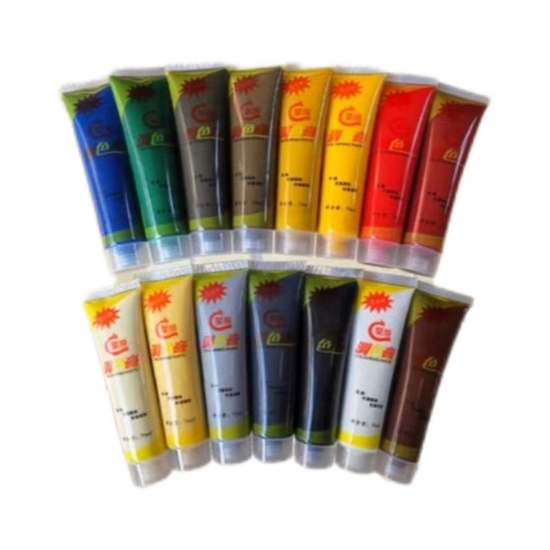 กาวหินอ่อน Toning Agent Toning Paste Stone Toning Agent AB กาว Toning กาวเรซิน Toning Repair วางสี 8