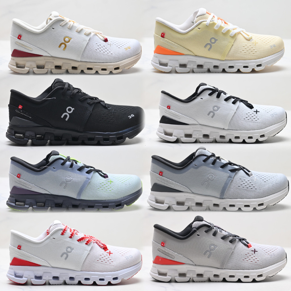 On Cloud X 4 Multi-Purpose On Cloud Universal กีฬารองเท้าสําหรับ Running Gym เดิน Commute ยืดหยุ่น S