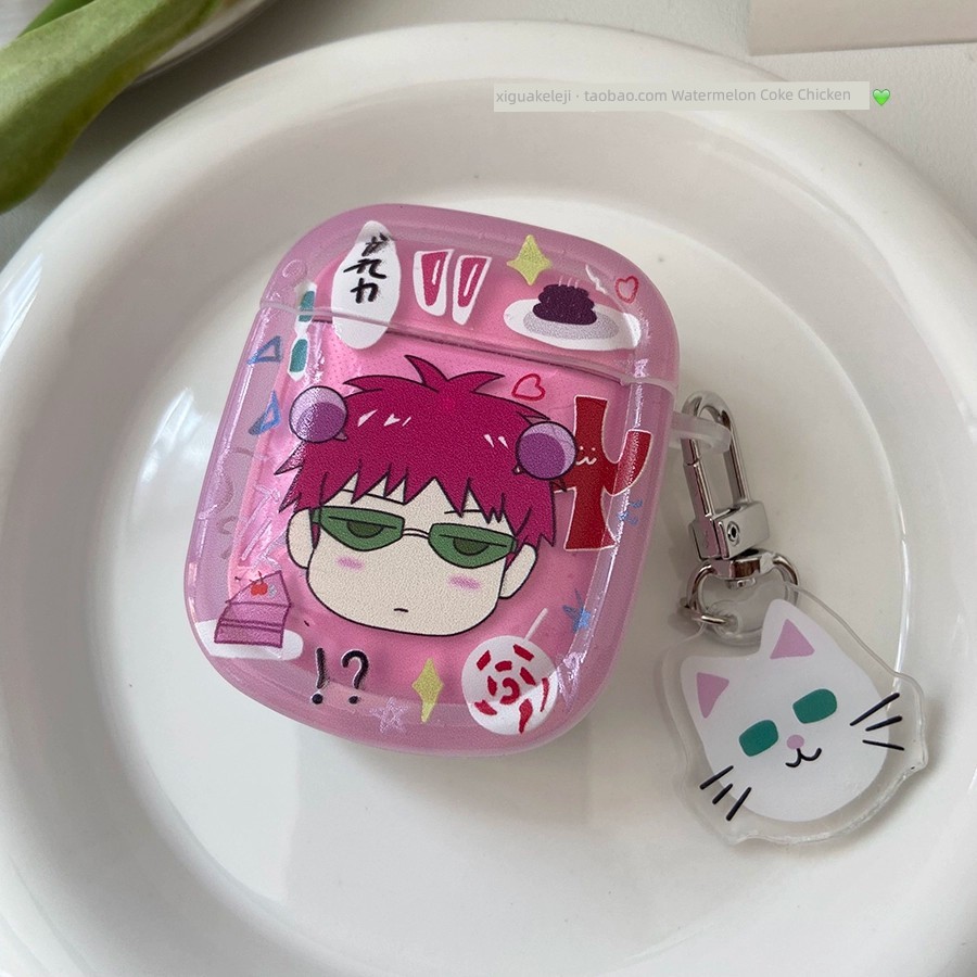 เคส airpods 3 เคส airpods เคสป้องกันต้นฉบับของ Apple Anime Bluetooth Silicone Niche