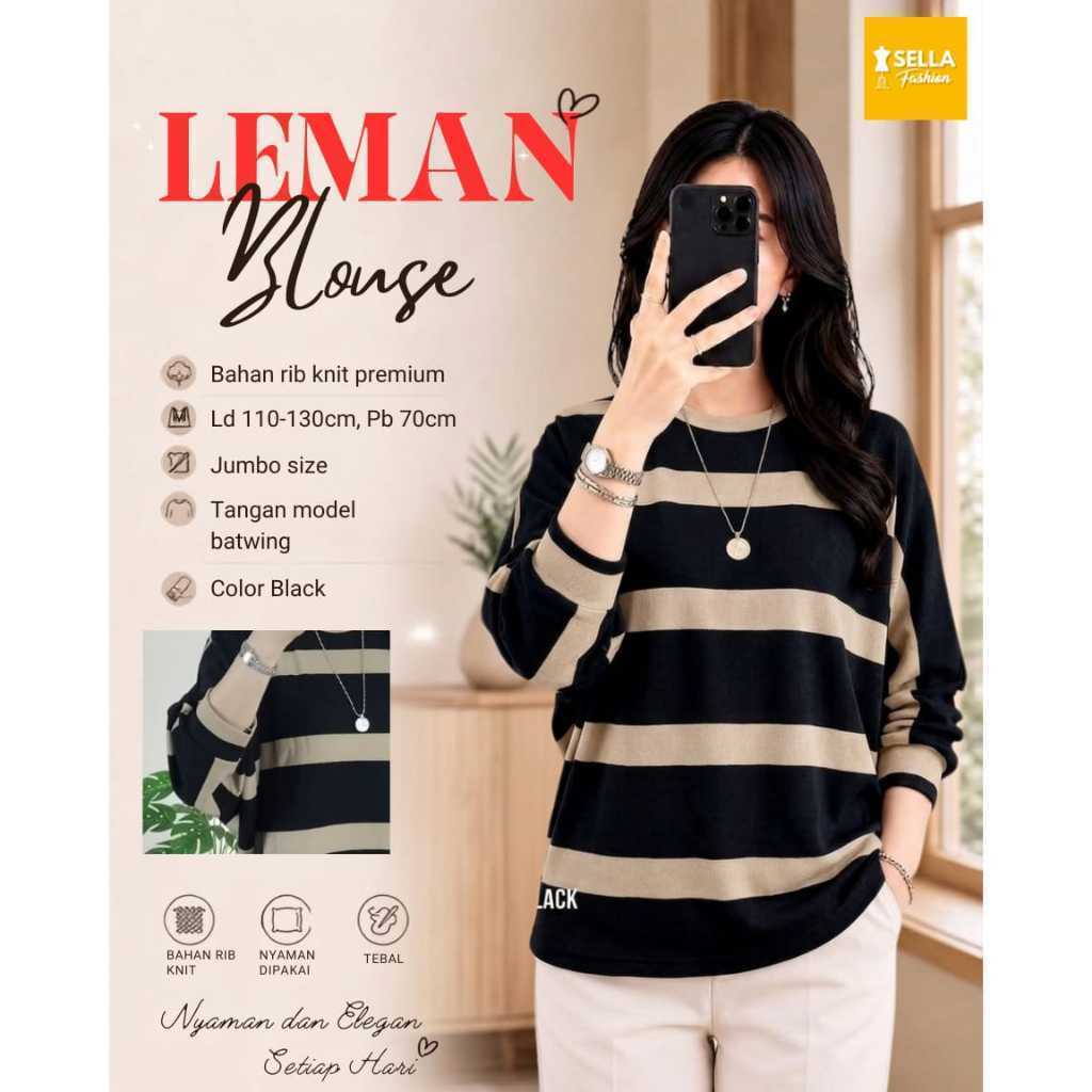 2808 LEMAN BLOUSE Trend FASHION โดย SeLLa