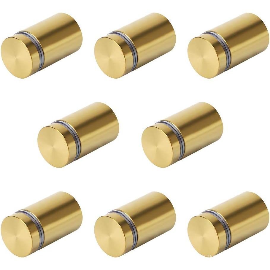 Alise 3/4"x1 "ป้ายStandoffสกรู,Wall Mount Glass Standoffเล็บโฆษณาสําหรับแขวนอะคริลิคกรอบรูปแก้วป้ายอ