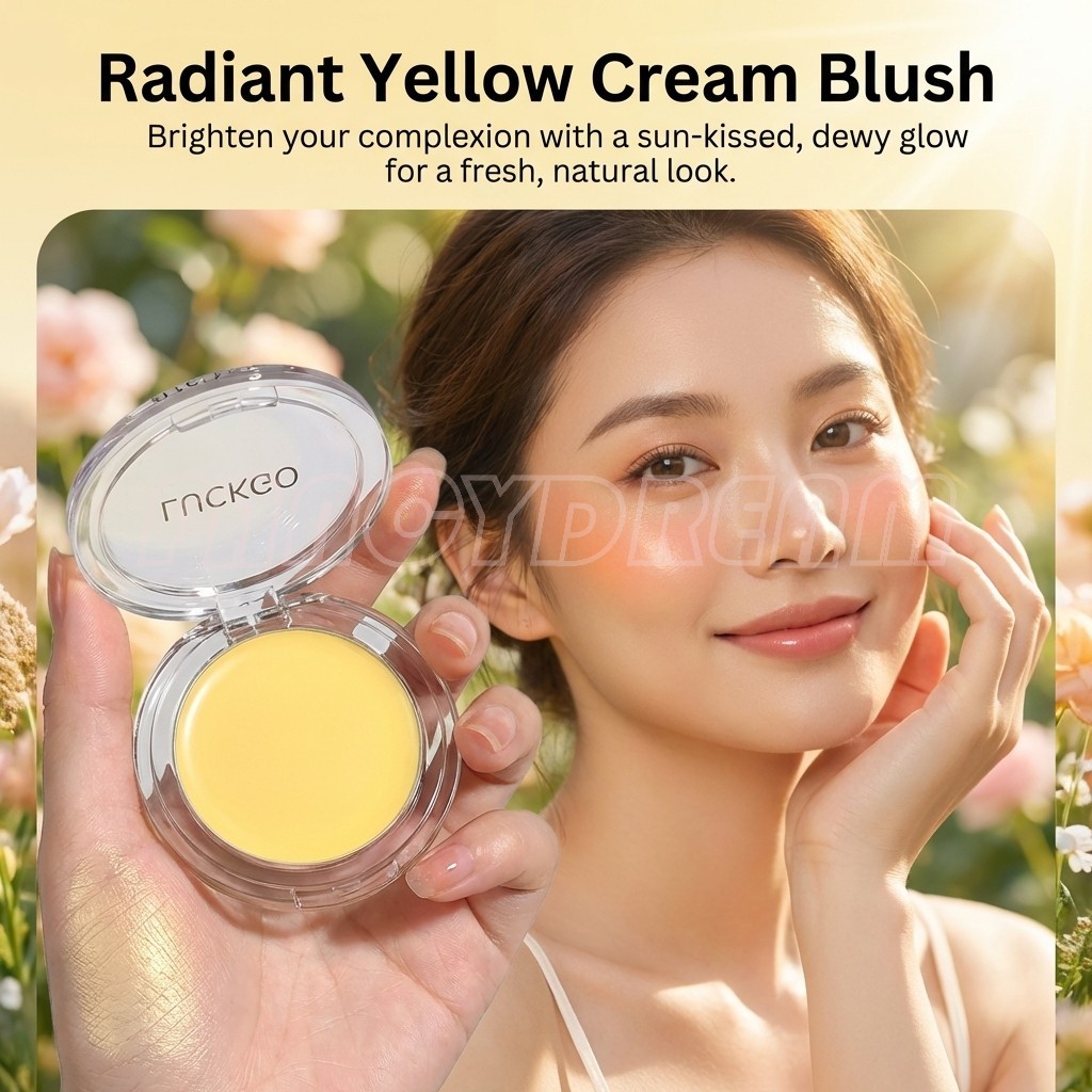 Natural Shimmer Crystal Blush 3.6g - แต่งหน้าทุกวันสําหรับทุกสีผิว