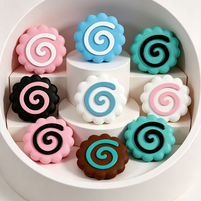 PS5/PS4 Handle 3D Rocker Cap Gamepad Rocker ฝาครอบปุ่ม Fish Roll ป้องกันหมวกเห็ดหัวซิลิโคนหมวก