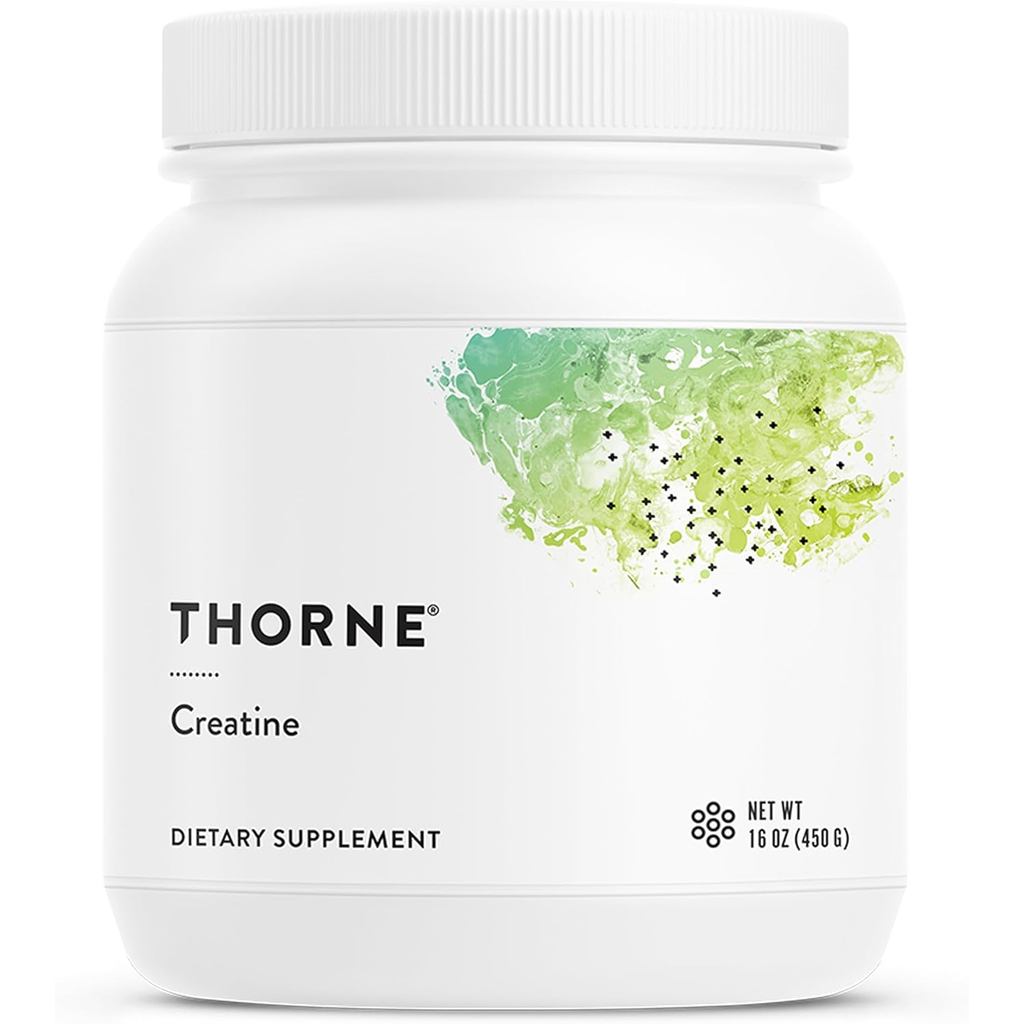 THORNE Creatine, Micronized Creatine Monohydrate Powder, 90 เสิร์ฟ