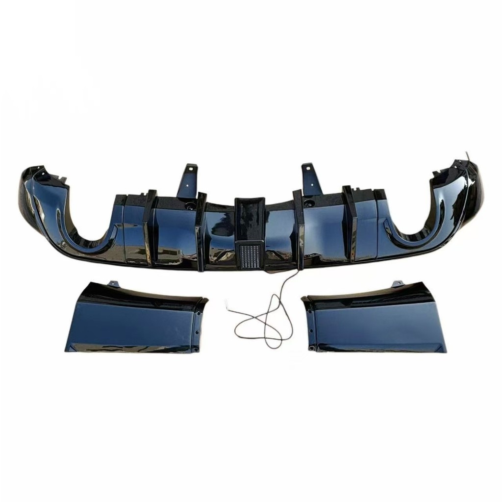 เหมาะสําหรับ 2011-2025 Dodge DURANGO DURANGO พร้อม LED Square Light ด้านหลัง Lip ด้านหลัง Diffuser ส