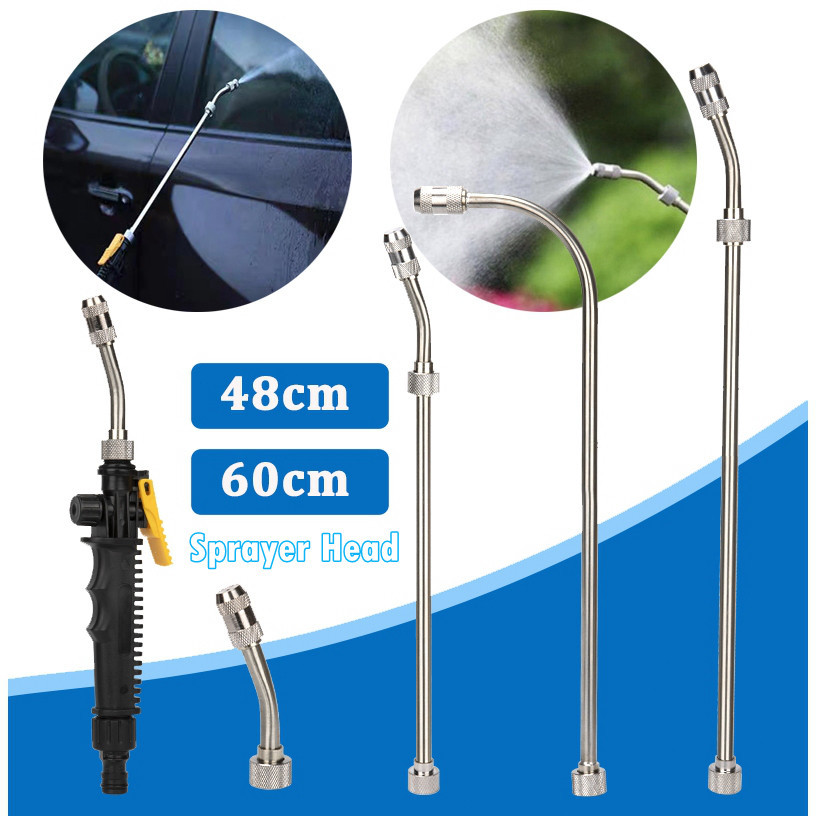 Spraying Car Washer Gun Water Pressure Sprayer Gun Power Boosting Water Sprayer Gun with Soap Foam H