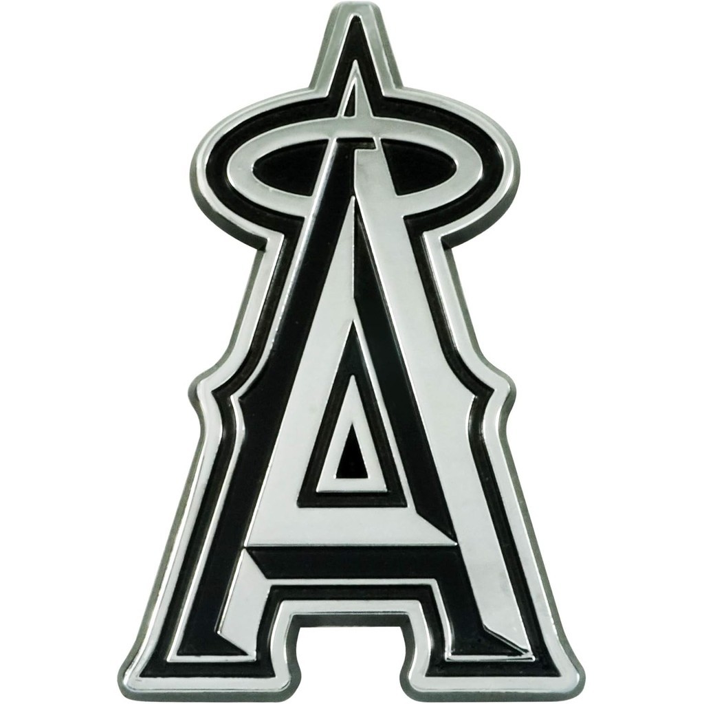 FANMATS 62612 Los Angeles Angels 3D Chrome Metal Auto Emblem