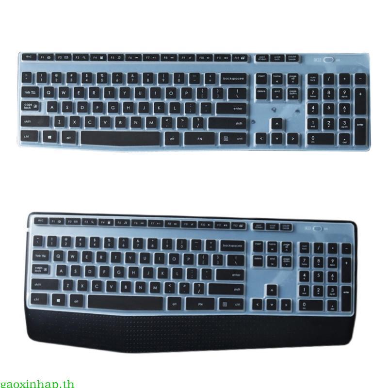 Gaoxinhap ซิลิโคนป้องกันแป้นพิมพ์สําหรับ MK345 K345 คีย์บอร์ดฝาครอบคีย์บอร์ด Ergonomic คีย์บอร์ด Pro