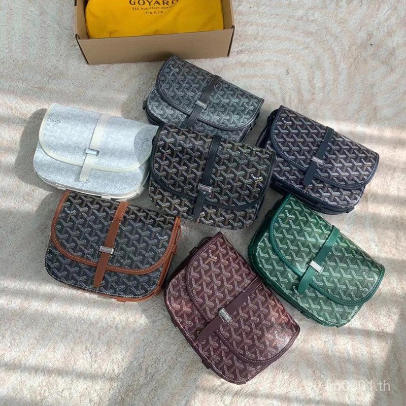 สไตล์ใหม่ Goyard Goyard Goyard hobo Underarm ผู้ชายผู้หญิงคู่อานกระเป๋าหนึ่งไหล่ Messenger กระเป๋า