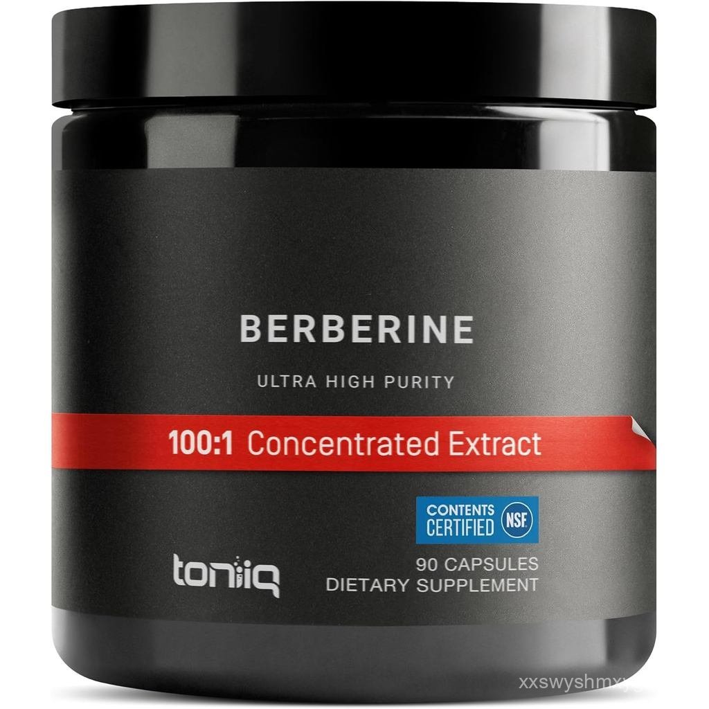 Toniiq NSF Certified Ultra Berberine HCl จากหิมาลัย