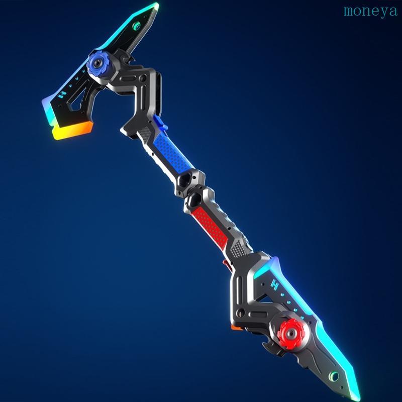 Mya Sound Light Transforming Swords Axes Interactive ของเล่นสําหรับชายหญิงอายุ 3 ปีขึ้นไป