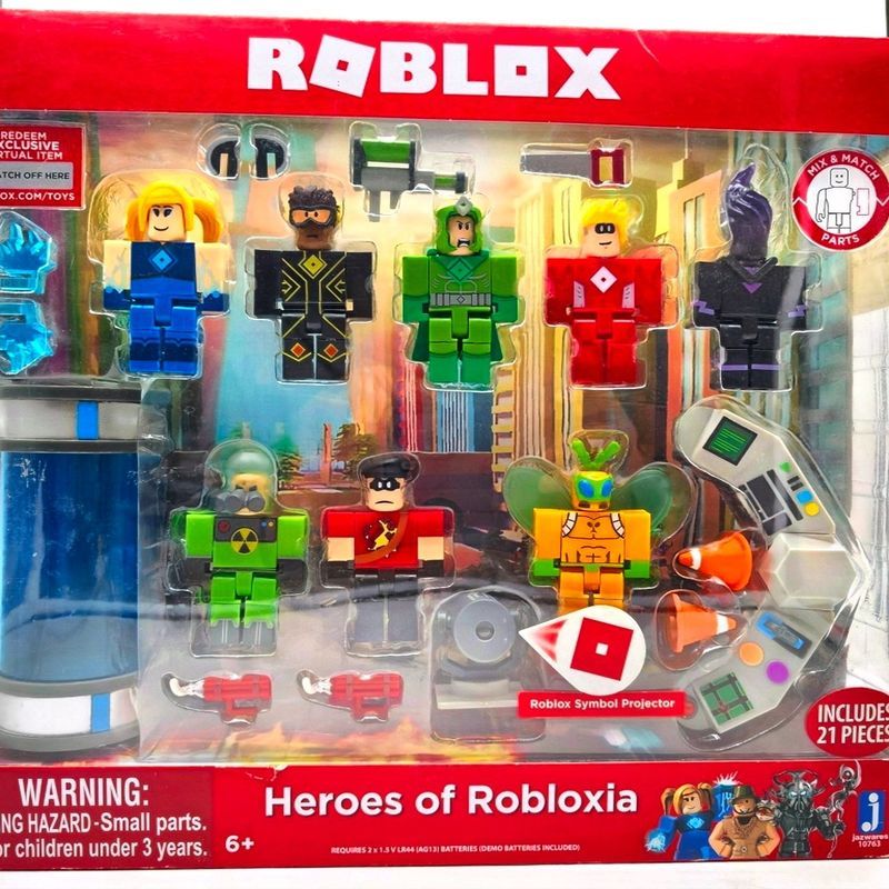 【พร้อมส่ง】roblox การ์ด ของเล่น ตุ๊กตา toy robuxของแท้ ROBLOX R ROBLOX ของเล่นโมเดล Multi-Doll Deluxe