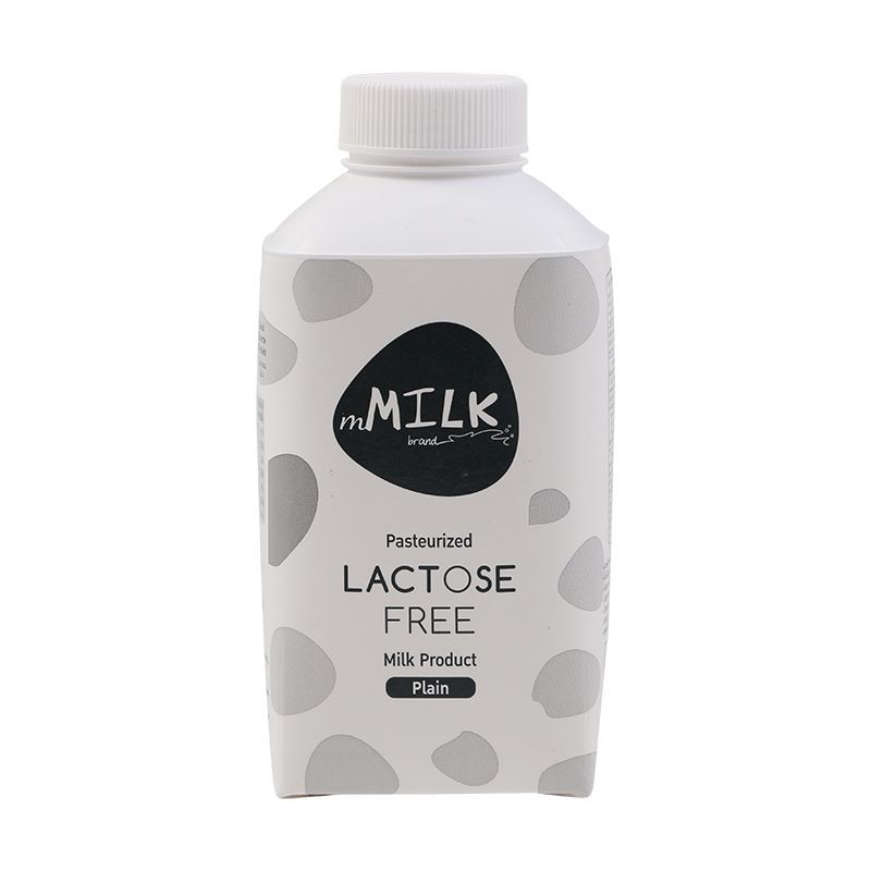 เอ็มมิลค์นมพาสเจอร์ไรส์ปราศจากน้ำตาลแลคโตสกล่อง 430มล. mMilk Pasteurized Lactos Free Milk Box 430ml.