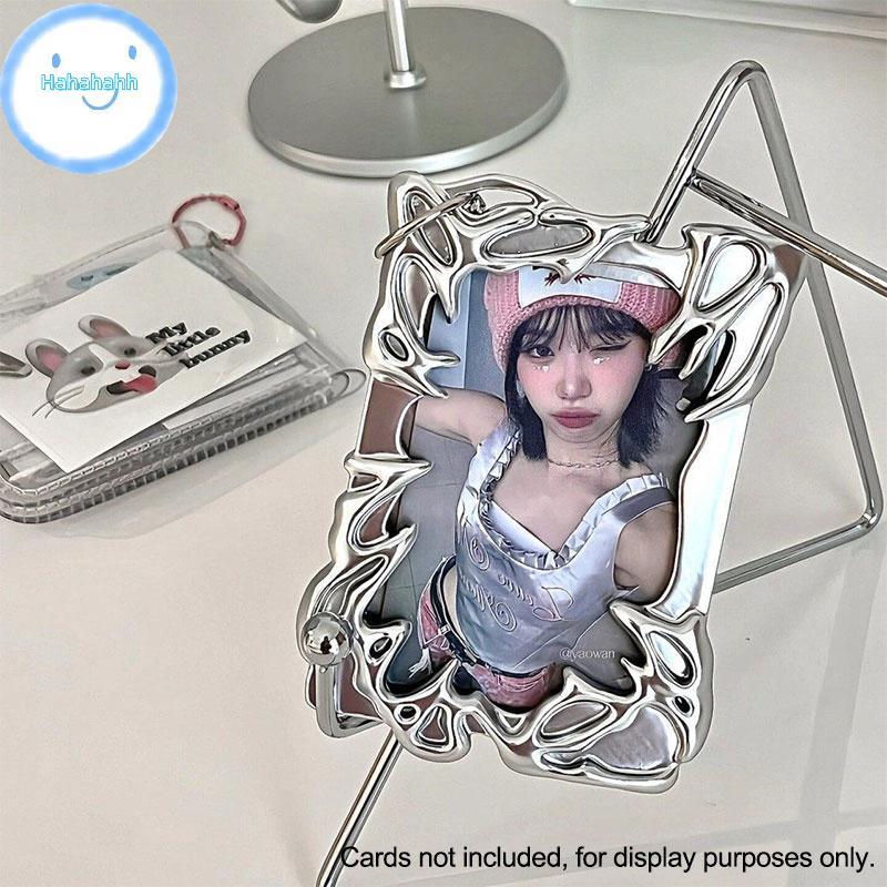Haha Electroplated Premium Feeling Creative Card Holder K-POP Idol Card Holder TH