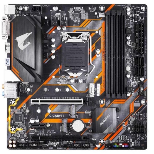 Gigabyte/Gigabyte B360M AORUS ELITE แกะสลักขนาดเล็ก B365 เมนบอร์ดรองรับ CPU รุ่นที่ 89