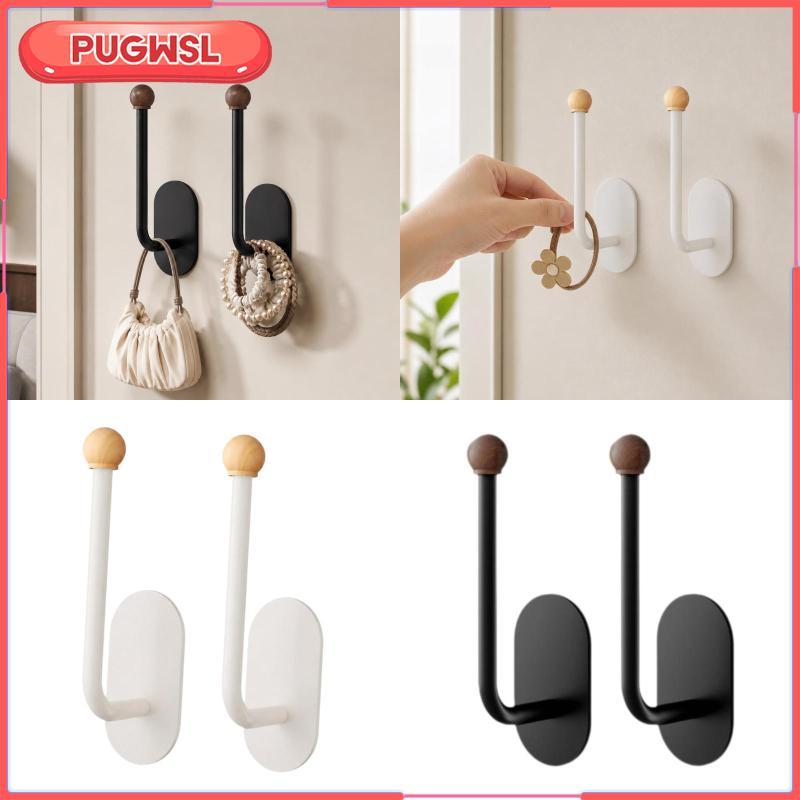 [pugwsl] 2x นวมชกมวยตะขอแขวนผนังขนาดกะทัดรัดขาตั้งอบแห้งการฝึกอบรม Mitts Storage Rack