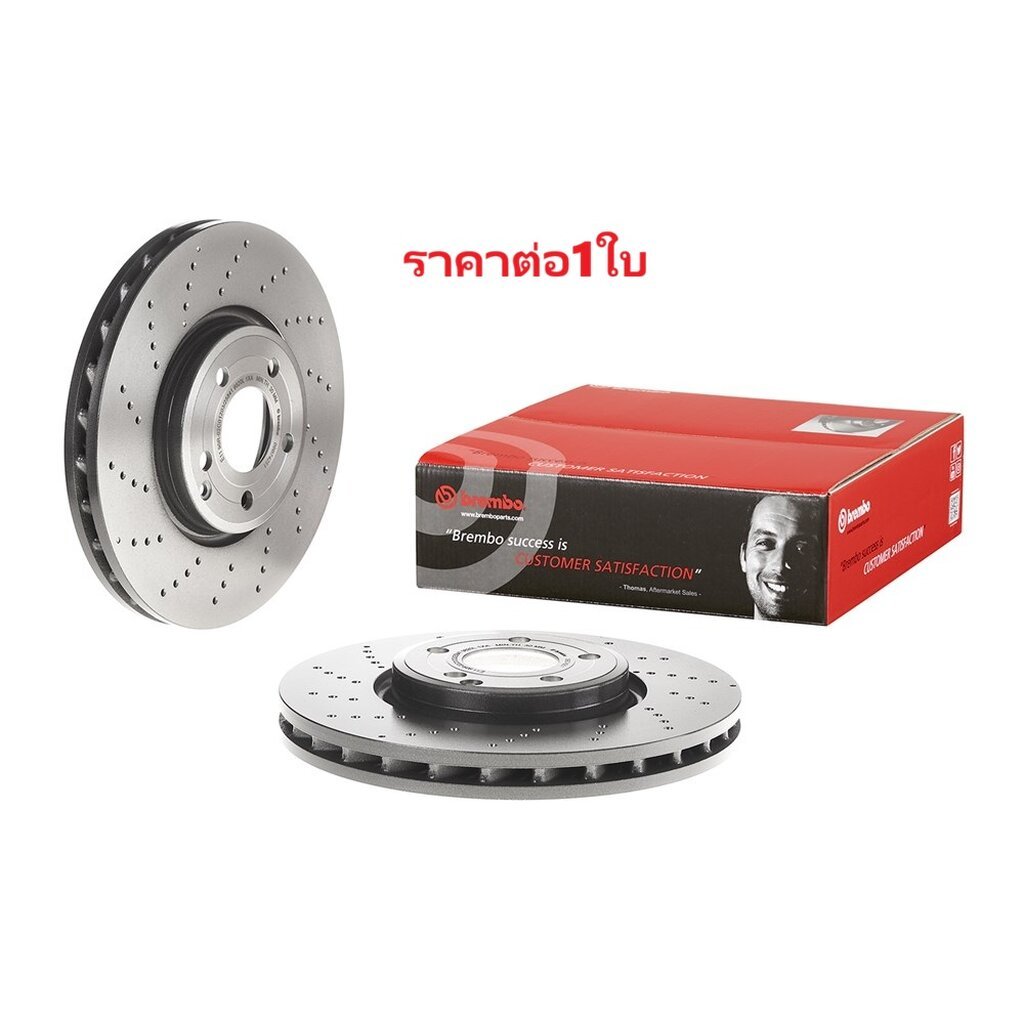 จานเบรคหน้า BENZ CLS C218 X218 CLS220 CLS250 CLS350 CLS400 BlueTEC 4-matic 2011-2017 322MM 1ชิ้น