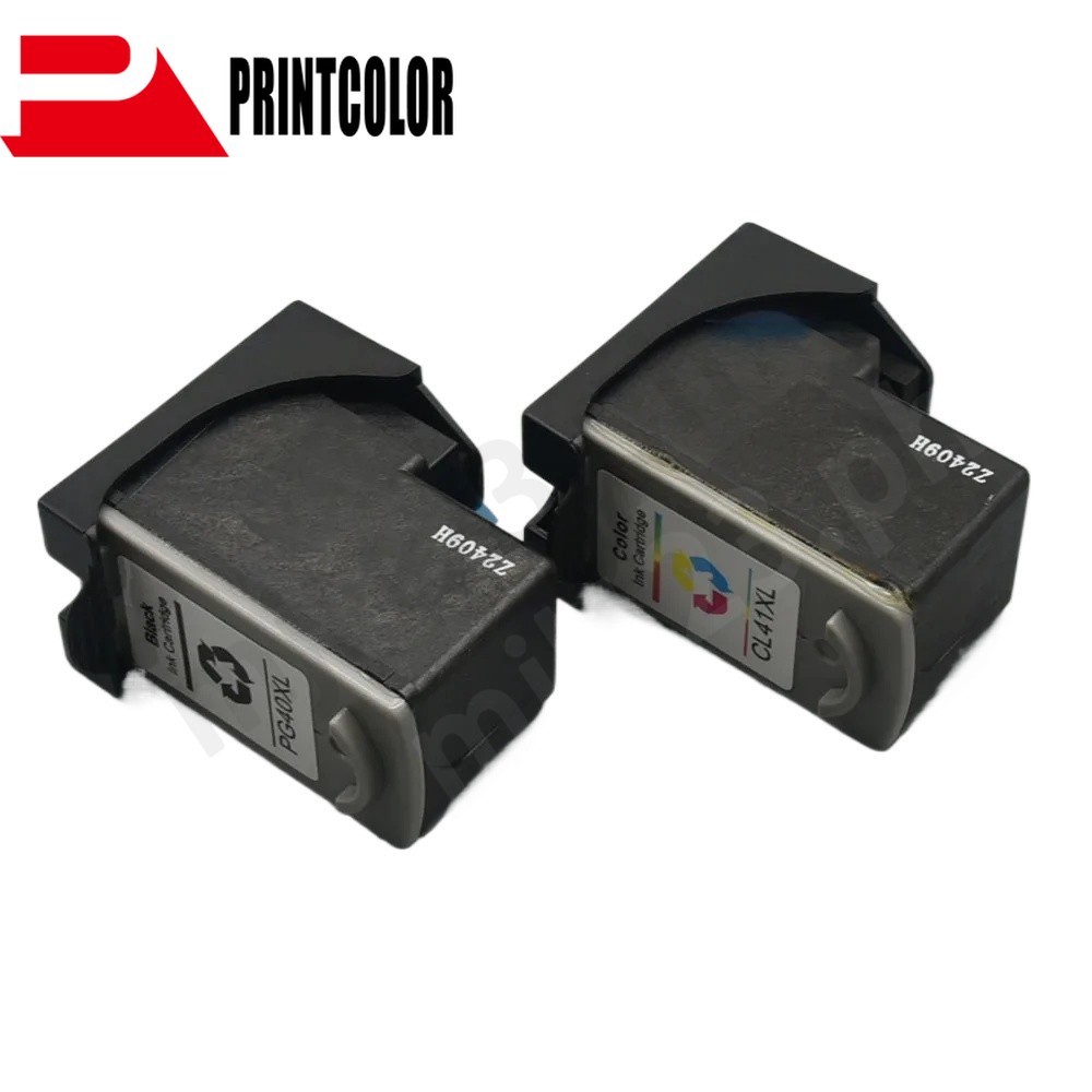 ตลับหมึกที่รองรับ 40XL 41XL สําหรับ Canon PG40 CL41 PG-40 CL-41 iP1600 / IP1700 / IP1800 PG 40 CL41 