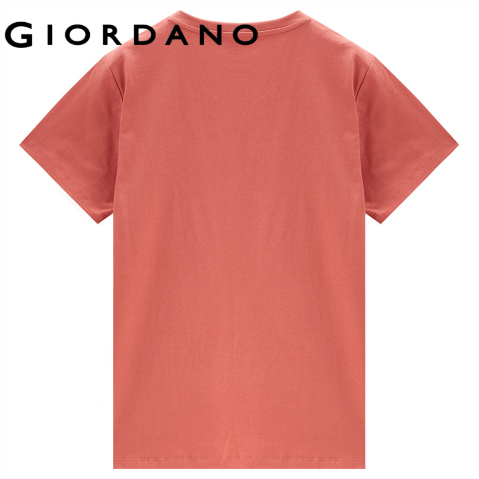 GIORDANO تيشيرت نسائي مطبوع بالزهور — صورة 4