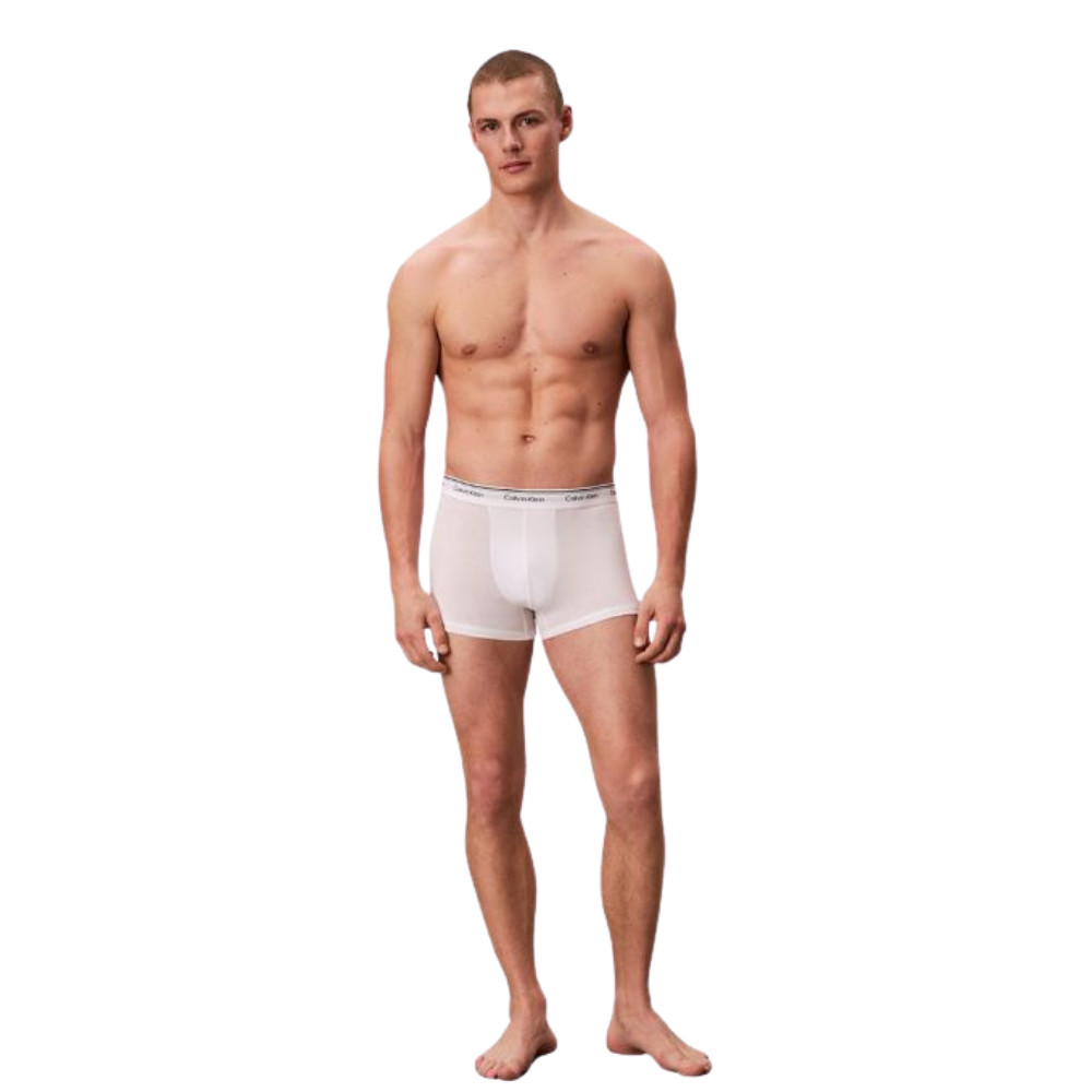 كالفن كلاين 3 بوكسرات Balance Cotton ـ رجالي أبيض