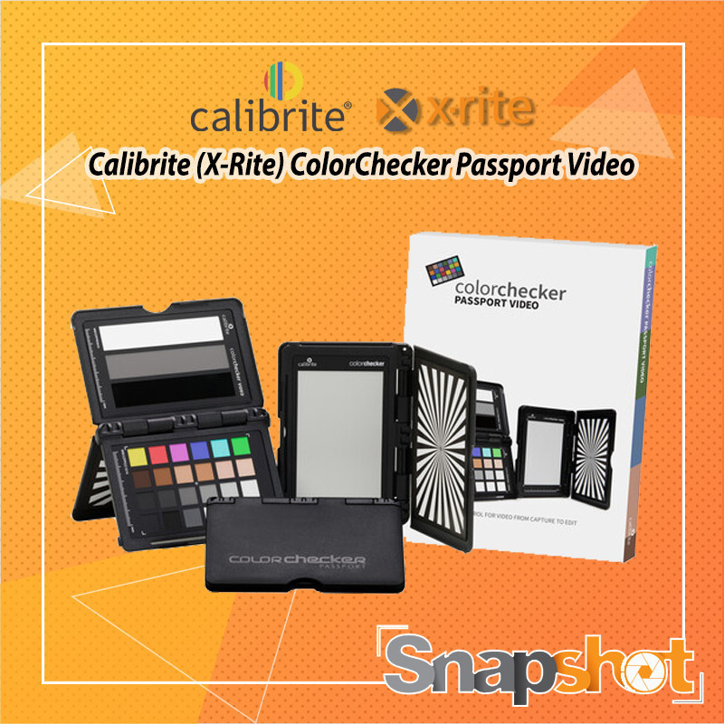 Calibrite XRite ColorChecker แผนภูมิวิดีโอหนังสือเดินทางสําหรับการบันทึก HT99 VVZO