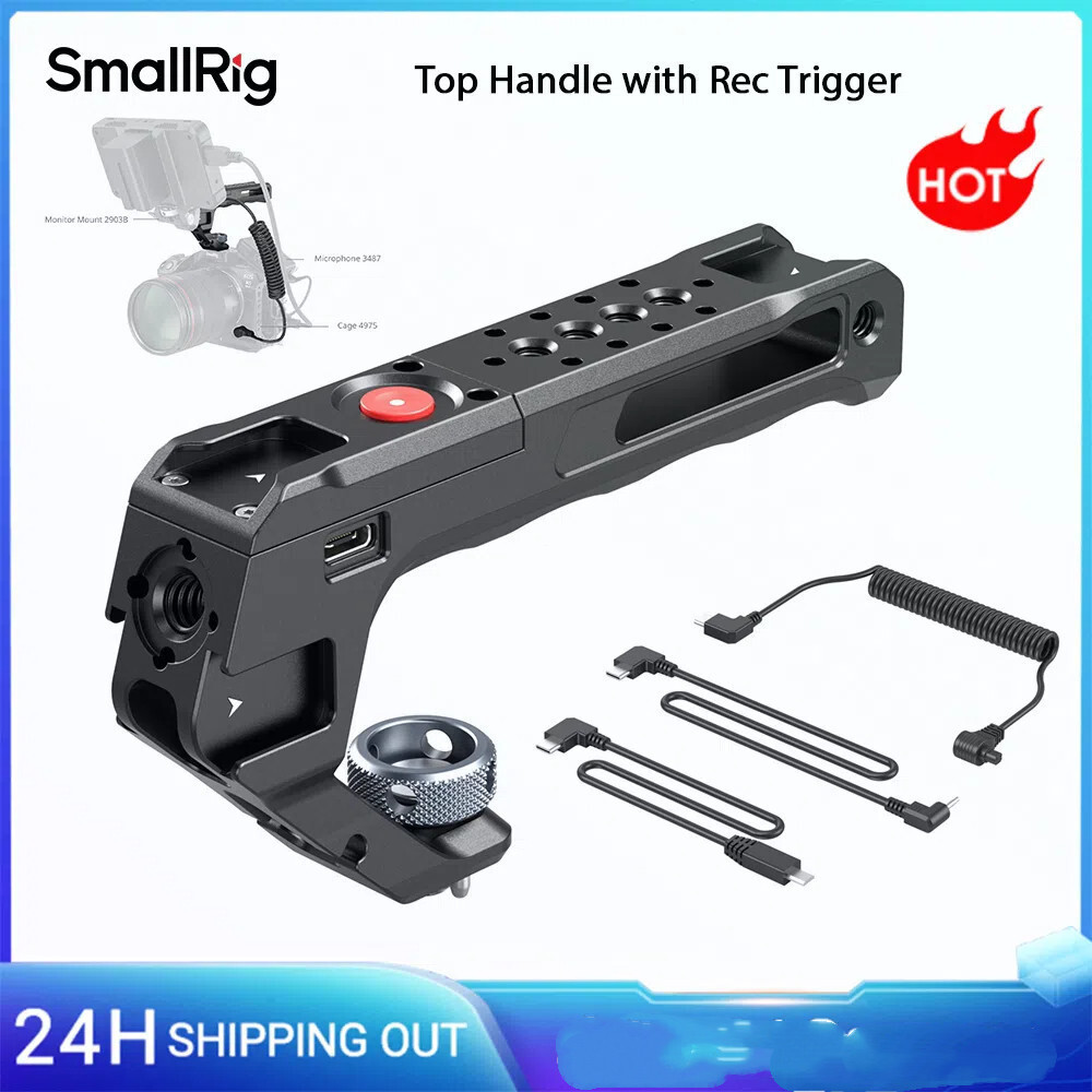 SmallRig Top Handle พร้อม Rec Trigger สําหรับ A7R V/A7R IV/A7R III/A7IV/A7 III/A7S III/FX3/FX30 สําห