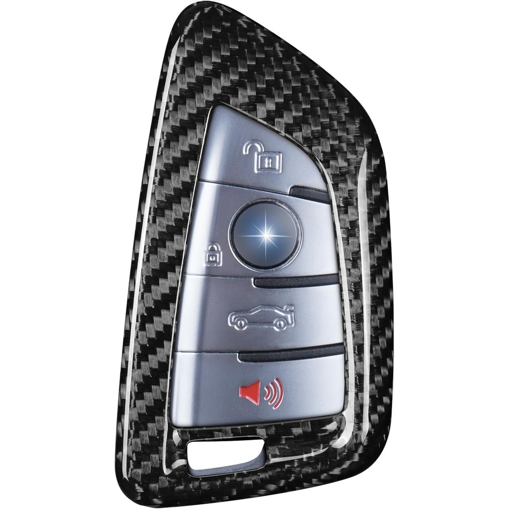 T-carbon Key Fob ใช้งานร่วมกับ BMW Key Fob Protecetor ใช้งานร่วมกับ BMW 2 3 4 5 6 6GT 7 8 Series,X1 