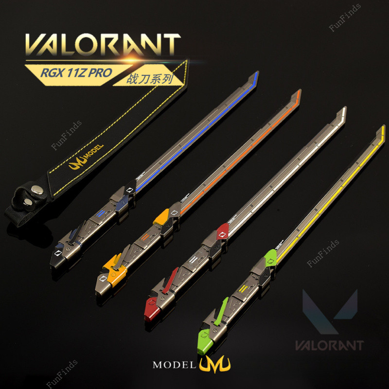 VALORANT RGX 11Z PRO Weapon 30CM Metal Replica - ยุทธวิธีสะสม