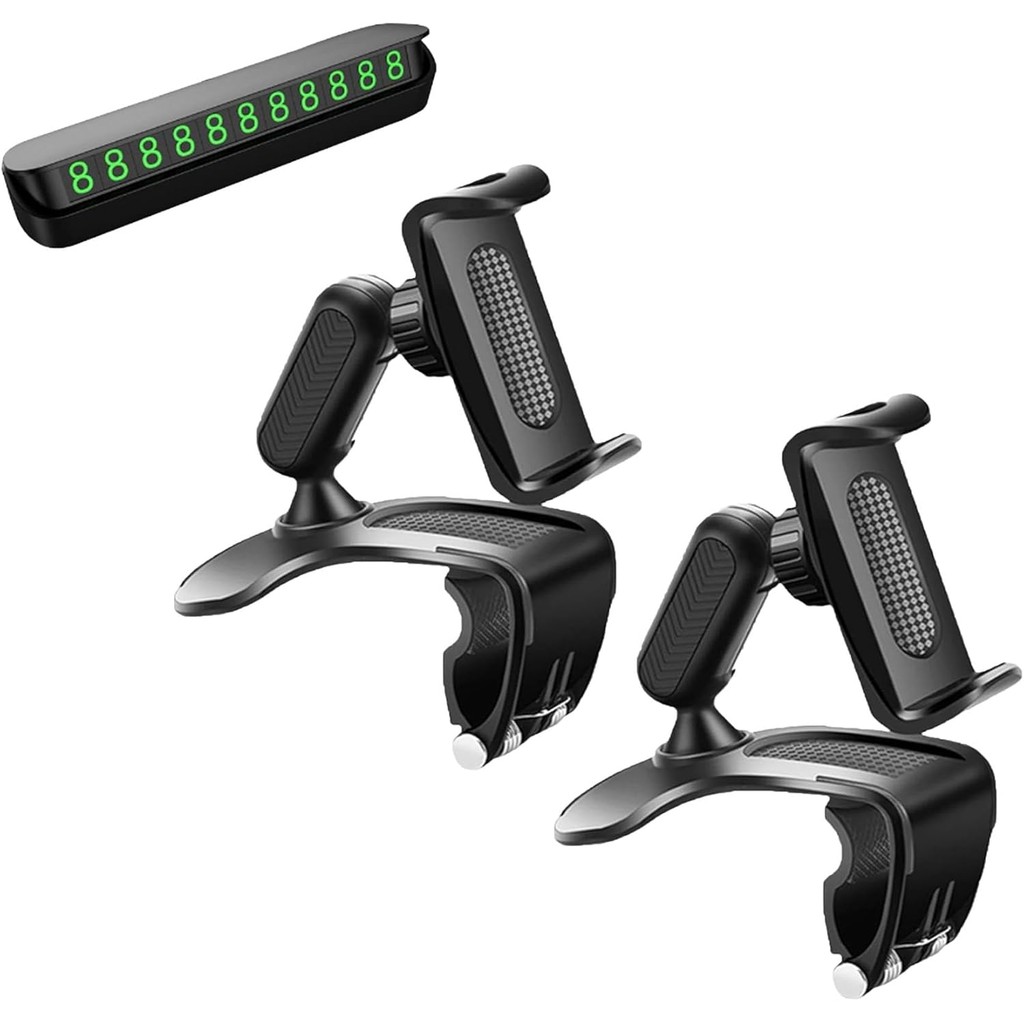 Sprovatrix 360 Degree Rotating Car Dashboard Phone Holder, Universal 360° Dashboard Phone Holder, Pl