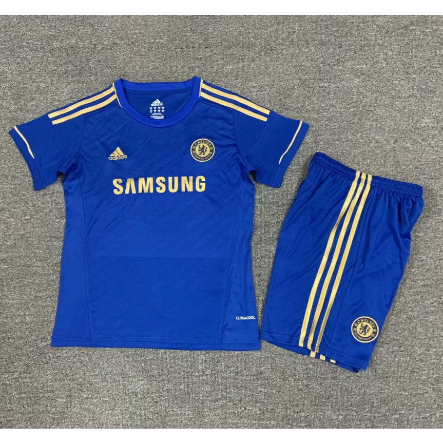 12-13 Chelsea Home TORES เสื้อฟุตบอลเด็ก Retro