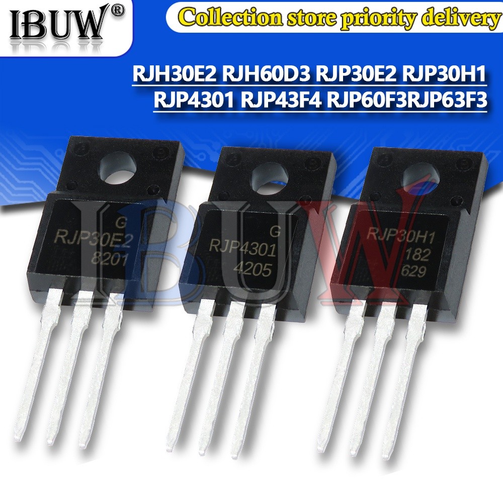 10PCS RJH30E2 RJH60D3 RJP30E2 RJP30H1 RJP4301 RJP43F4A RJP60F3 RJP63F4A RJP63F4A RJP30H 220F1SF1SF1H