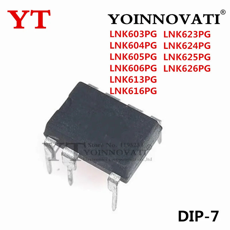 5PCS LNK603PG LNK604PG LNK605PG LNK606PG LNK613PG LNK616PG LNK623PG LNK624PG LNK625PG LNK626PG DIP ช