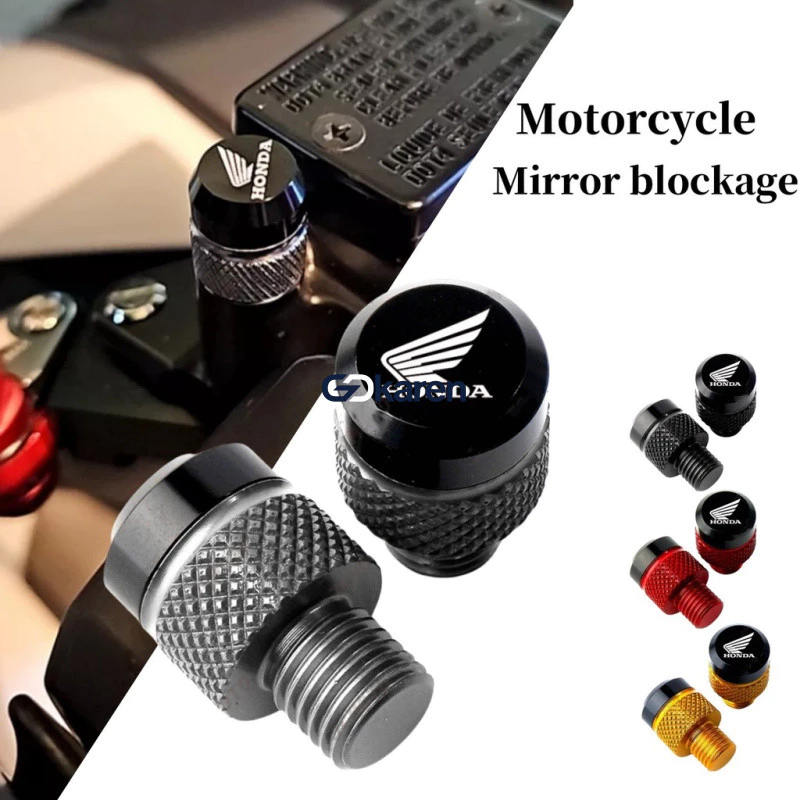 2 ชิ้น Honda กระจกมองหลังรถจักรยานยนต์หมวก ชิ้นเหมาะสำหรับADV160 ADV150 FORZA 350 PCX160 PCX150
