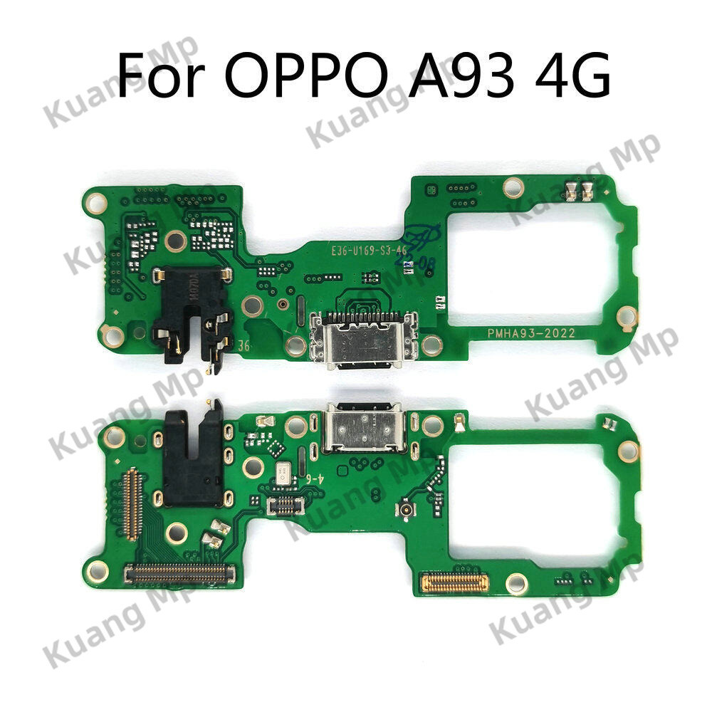 USB Charger พอร์ต Dock Connector ชาร์จไมโครโฟน Flex Cable สําหรับ OPPO A93 4G / A93 2020 / A93 5G
