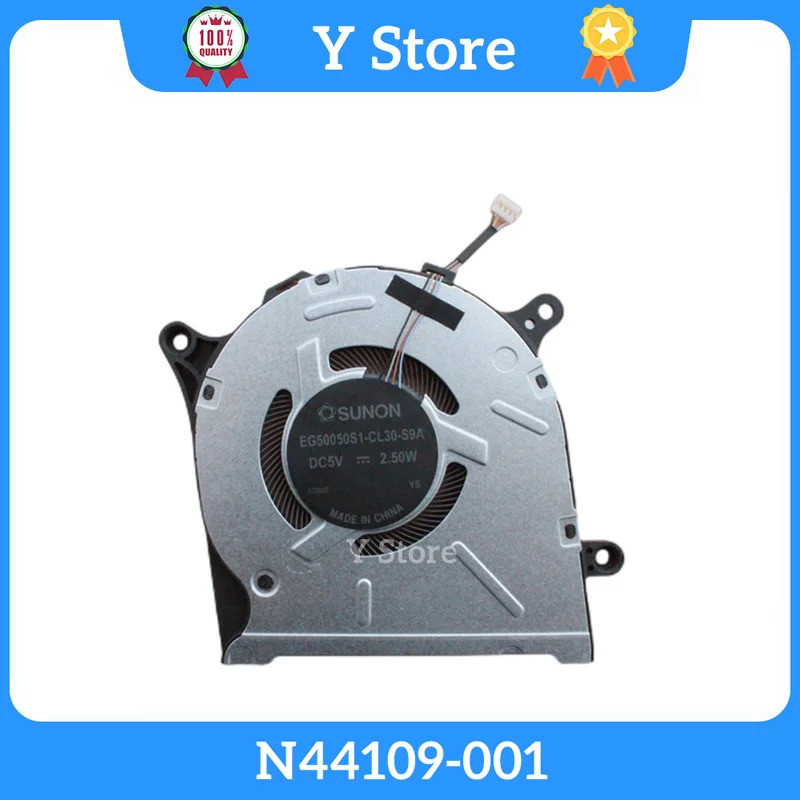 Y Store ใหม่แล็ปท็อป CPU พัดลมระบายความร้อน Cooler N44109-001 EG50050S1-CL30-S9A 4pin Fast Ship