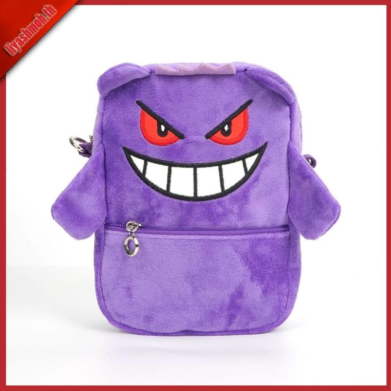 กระเป๋าเป้สะพายหลัง ผ้ากํามะหยี่ขนนิ่ม ลายการ์ตูนอนิเมะ Sonic Knuckles the Echidna Miles Prower สําห
