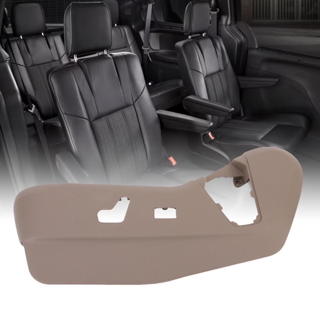 Thooth POCREATION ซ้าย Driver ด้านข้าง Power Seat Track ฝาครอบแผง Bezel Trim เปลี่ยน 1UQ99DX9AC สําห