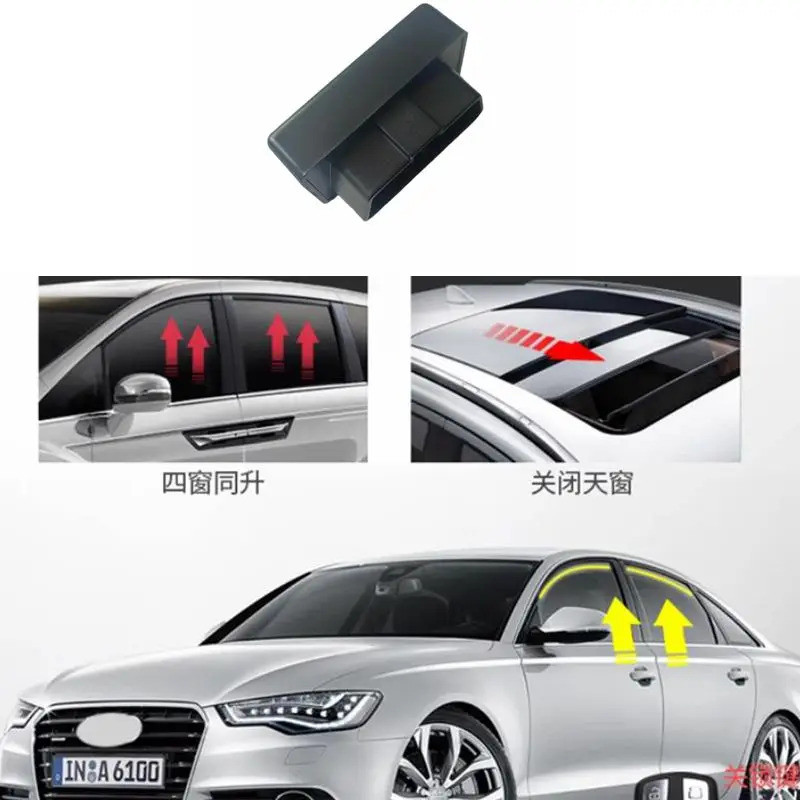 Auto Glass รีโมทคอนโทรลอุปกรณ์ OBD Plug and Play Window Closer โมดูลสําหรับ Audi A4 B8 Q3 8u Q5 8R A