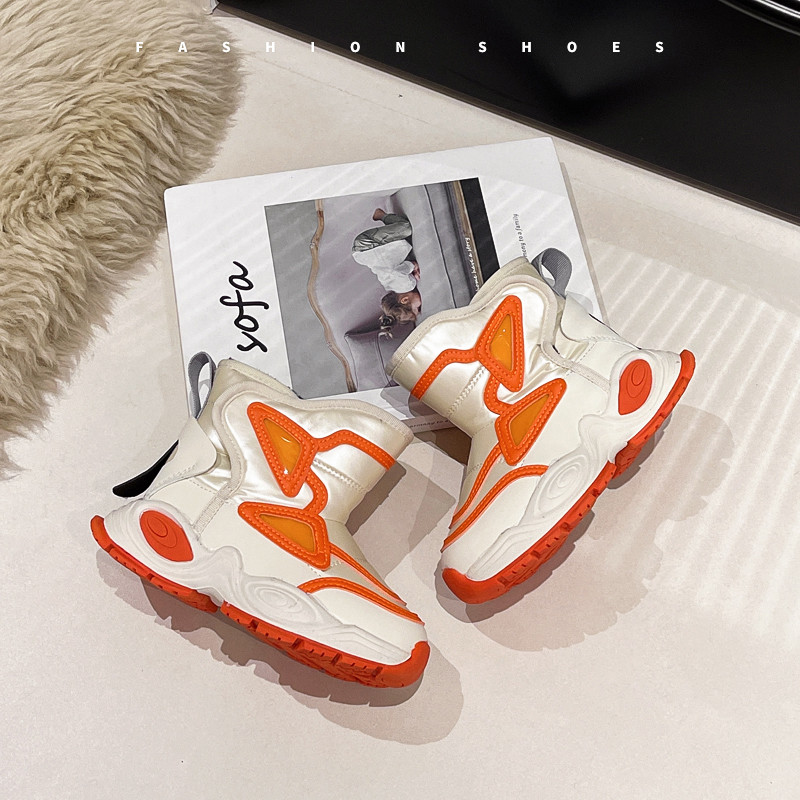 รองเท้าหิมะเด็ก ขนหนาม กันน้ำ นุ่มนวล เหมาะสำหรับฤดูหนาว - รูปที่ 4