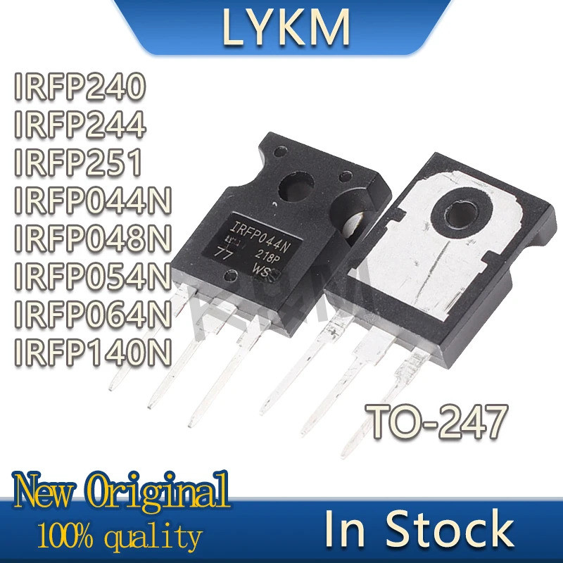 5/PCS ใหม่ IRFP240 IRFP244 IRFP251 IRFP044N IRFP048N IRFP054N IRFP064N IRFP140N TO-247 Field effect 