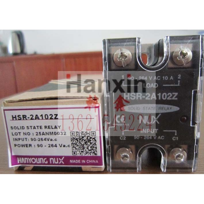 Hanrong Solid State Relay HSR-2A102Z.HSR-2A202Z.HSR-2A302Z.HSR-2A402Z