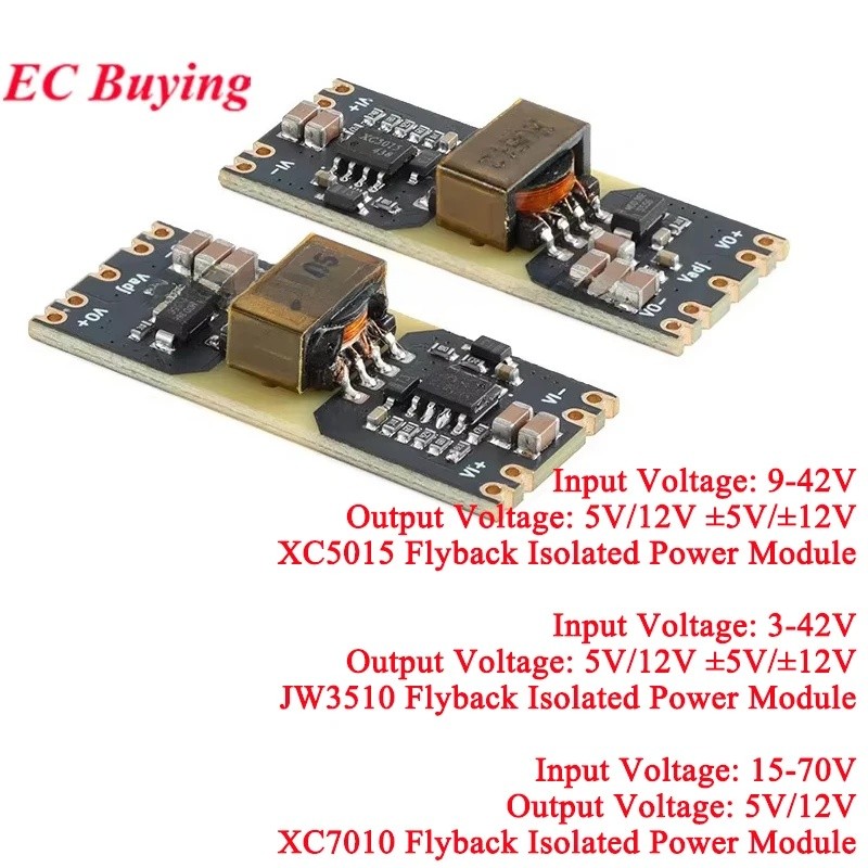 1-5 ชิ้น XC5015 แยก DC โมดูลแรงดันไฟฟ้ากว้าง 9-42V อินพุต 5 โวลต์ 12 โวลต์ 24 โวลต์เอาต์พุต Stabiliz