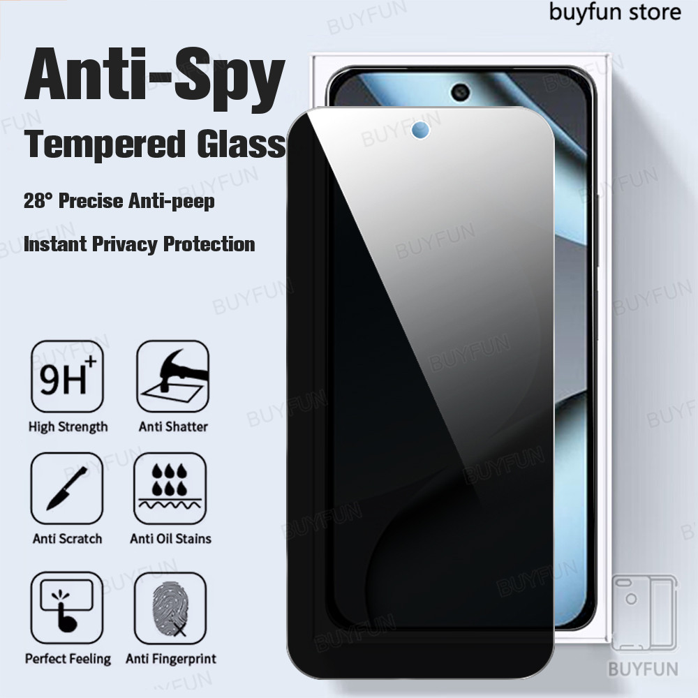 For Google Pixel 10 Glass 9a Screen Protector Protective Anti-Spy Privacy Tempered Glass Pixel10goog