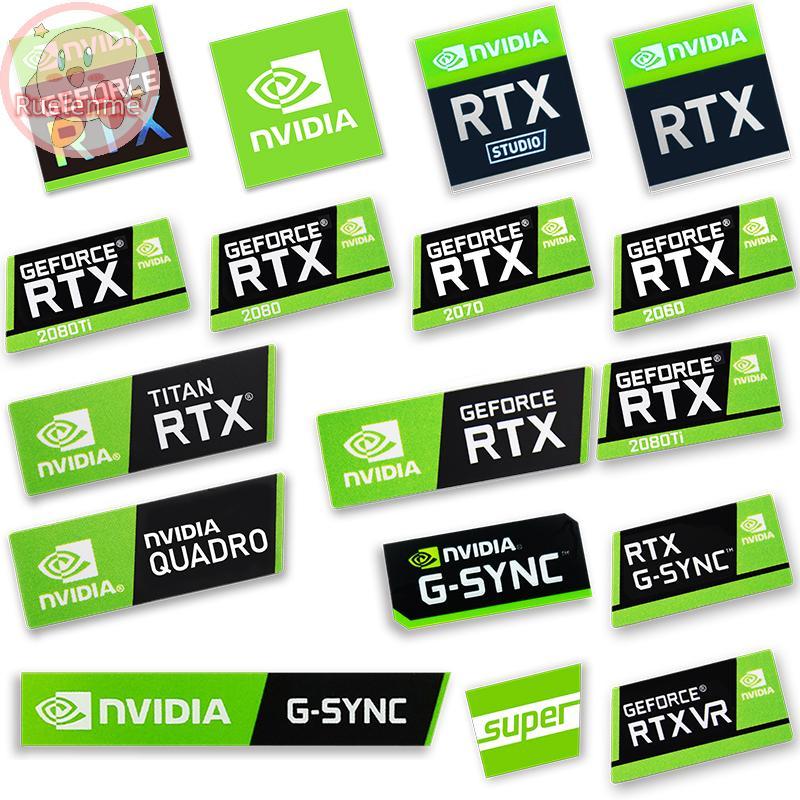 สติ๊กเกอร์การ์ดจอ ถูกต้อง RTX 2080Ti 2070 2060 TITAN VR GTX 1650 1660Ti Label TH